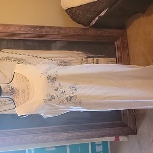 Linen Liz Claiborne dress fully lined